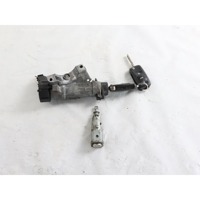 6R0905851D KIT BLOCCHETTO ACCENSIONE AVVIAMENTO CON CHIAVE E SERRATURA SKODA ROOMSTER 1.6 D 66KW 5M 5P (2012) RICAMBIO USATO 