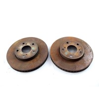 SPREDNJI ZAVORNI DISKI OEM N. 4351233041 ORIGINAL REZERVNI DEL TOYOTA AVENSIS VERSO M2 (2001 - 2004) DIESEL LETNIK 2004