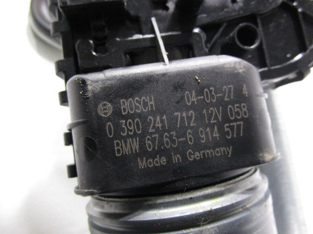 MOTORCEK PREDNJIH BRISALCEV OEM N. 390241712 ORIGINAL REZERVNI DEL BMW SERIE 3 E46 BER/SW/COUPE/CABRIO LCI R (2002 - 2005) DIESEL LETNIK 2004