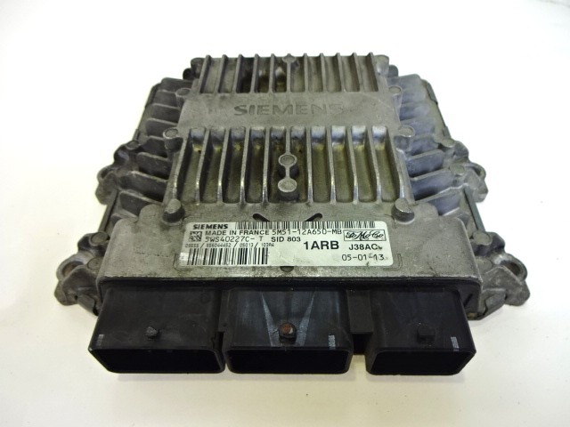 OSNOVNA KRMILNA ENOTA DDE / MODUL ZA VBRIZGAVANJE OEM N. 5M51-12A650-MB ORIGINAL REZERVNI DEL FORD FOCUS DA HCP DP MK2 BER/SW (2005 - 2008) DIESEL LETNIK 2005