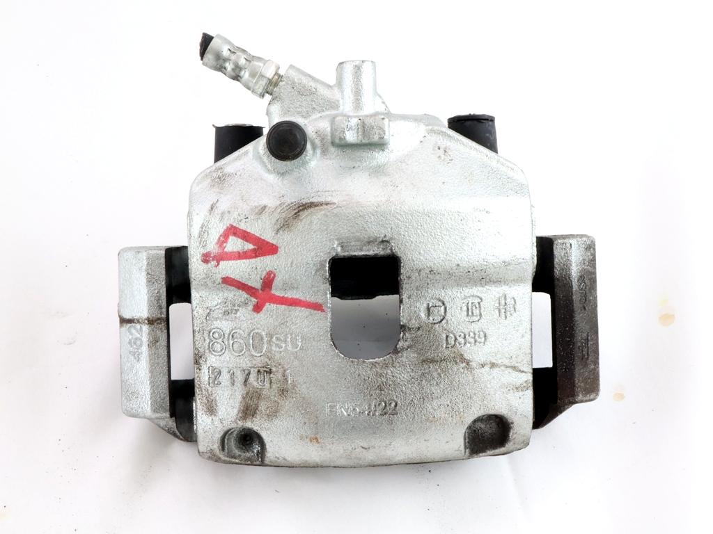 SPREDNJE DESNE ZAVORNE CELJUSTI  OEM N. 77365759 ORIGINAL REZERVNI DEL FIAT PUNTO 199 MK3 (2011 - 2017)BENZINA LETNIK 2017