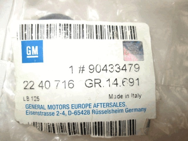 OKRASNE LETVICE VRAT  OEM N. 90413585 ORIGINAL REZERVNI DEL OPEL VECTRA B J96 BER/SW (1995 - 1999) DIESEL LETNIK 1997