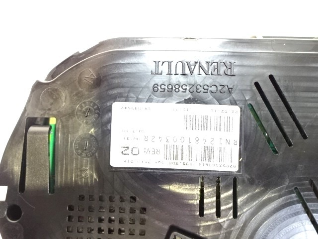 KILOMETER STEVEC OEM N. 248100342R ORIGINAL REZERVNI DEL RENAULT MEGANE MK3 BZ0/1 B3 DZ0/1 KZ0/1 BER/SPORTOUR/ESTATE (2009 - 2015) DIESEL LETNIK 2010