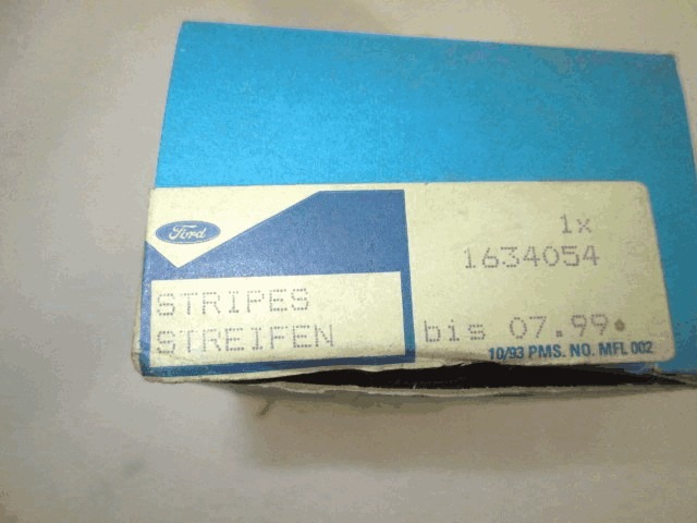 ZUNANJI PROFILI IN LETVE OEM N. 85FG16A222AA3ZD ORIGINAL REZERVNI DEL FORD FIESTA GFBT MK1 (1976 - 1983)BENZINA LETNIK 1976