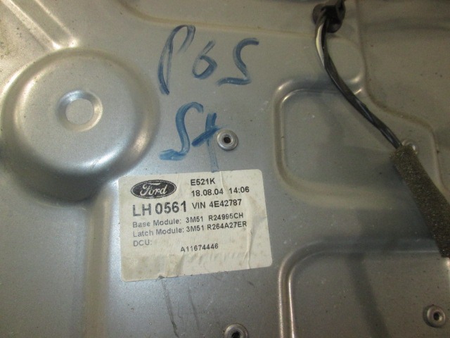 MEHANIZEM ZA ZADNJA VRATA  OEM N. 3M51R24995CH ORIGINAL REZERVNI DEL FORD FOCUS CMAX DM2 MK1 (10/2003 - 03/2007) DIESEL LETNIK 2004