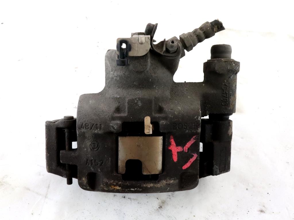 SPREDNJE LEVE ZAVORNE CELJUSTI  OEM N. 77364676 ORIGINAL REZERVNI DEL FIAT 500 CINQUECENTO 312 MK3 (2007 - 2015) BENZINA LETNIK 2009