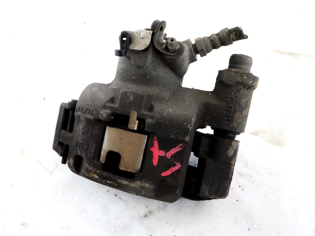 SPREDNJE LEVE ZAVORNE CELJUSTI  OEM N. 77364676 ORIGINAL REZERVNI DEL FIAT 500 CINQUECENTO 312 MK3 (2007 - 2015) BENZINA LETNIK 2009