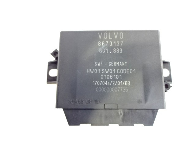 ECU PARKIRNI SENZORJI OEM N. 8673137 ORIGINAL REZERVNI DEL VOLVO V50 545 (2004 - 05/2007) DIESEL LETNIK 2006