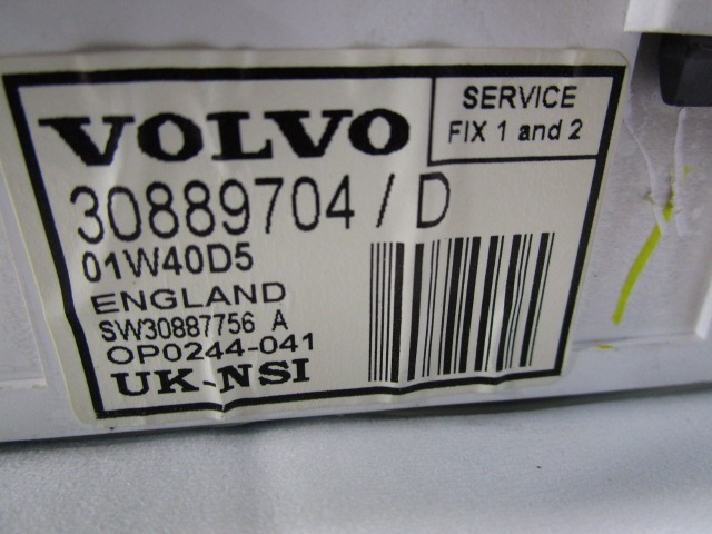 KILOMETER STEVEC OEM N. 30889704 ORIGINAL REZERVNI DEL VOLVO V40/S40 MK1 644 645 (1996 - 2004)DIESEL LETNIK 2002