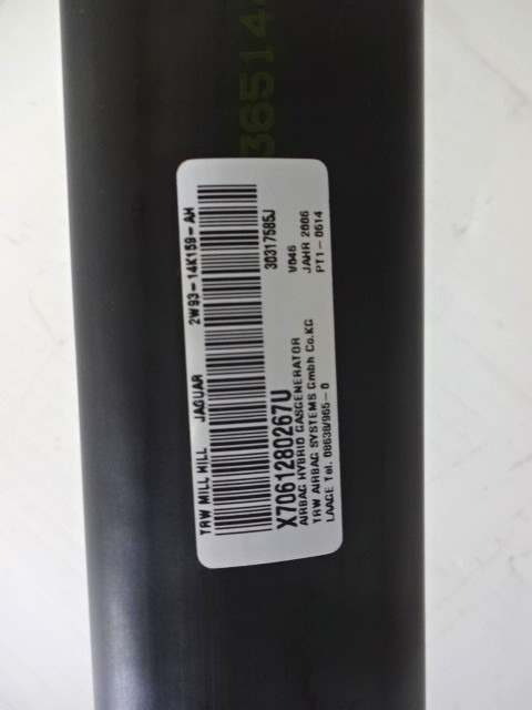 ZRACNA BLAZINA GLAVA DESNA OEM N. 2W93-14K159-AH 30360215B ORIGINAL REZERVNI DEL JAGUAR XJ X350 X358 (2003 - 2007)DIESEL LETNIK 2007