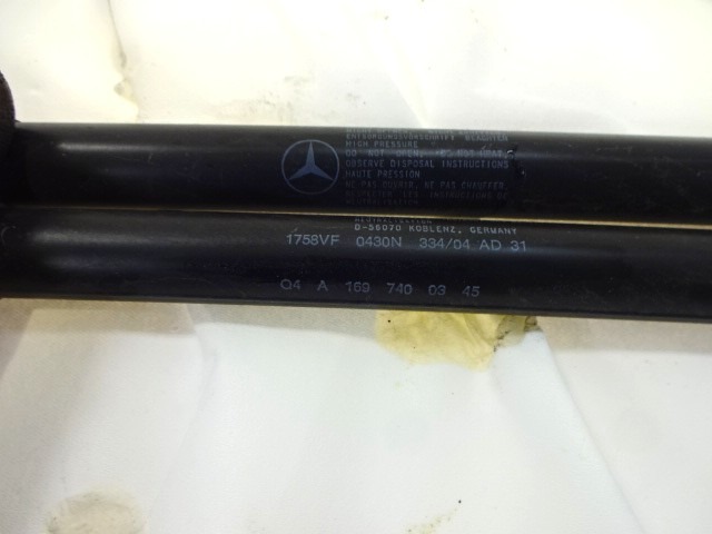 AMORTIZERJI PRTLJAZNIH VRAT  OEM N. A1697400345 A1697400045 ORIGINAL REZERVNI DEL MERCEDES CLASSE A W169 5P C169 3P (2004 - 04/2008) BENZINA LETNIK 2005