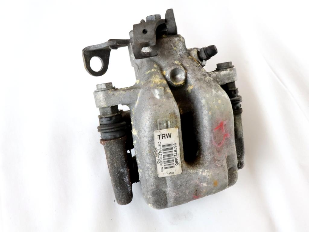 ZADNJE LEVE ZAVORNE CELJUSTI  OEM N. 9678720880 ORIGINAL REZERVNI DEL CITROEN C4 MK2 (2010 - 2018) DIESEL LETNIK 2014