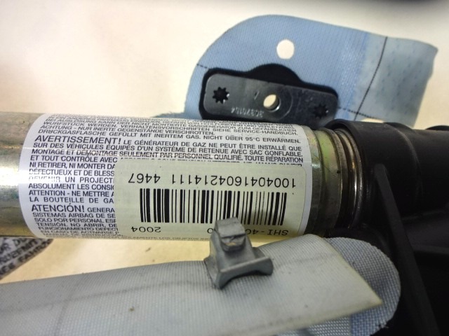 ZRACNA BLAZINA GLAVA LEVA OEM N. 4F5880741B ORIGINAL REZERVNI DEL AUDI A6 C6 4F2 4FH 4F5 BER/SW/ALLROAD (07/2004 - 10/2008) DIESEL LETNIK 2004