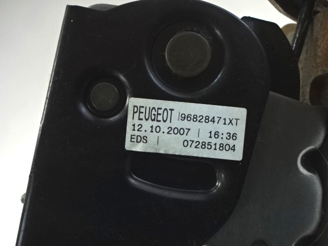 OEM N. 96828471XT ORIGINAL REZERVNI DEL PEUGEOT 207 / 207 CC WA WC WD WK (2006 - 05/2009) DIESEL LETNIK 2008