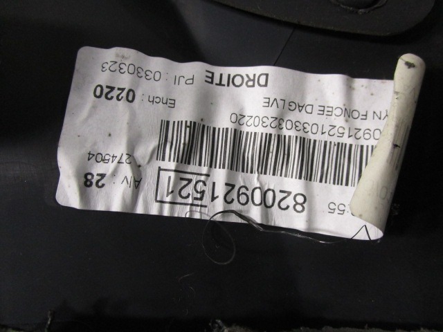 NOTRANJA OBLOGA SPREDNJIH VRAT OEM N. PNADTRNCLIOBR0MK3RBR5P ORIGINAL REZERVNI DEL RENAULT CLIO BR0//1 CR0/1 KR0/1 MK3 R (05/2009 - 2013) BENZINA/GPL LETNIK 2010