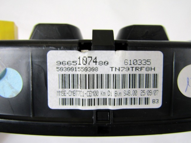 KILOMETER STEVEC OEM N. 9665107480 ORIGINAL REZERVNI DEL PEUGEOT 308 4A 4B 4C 4E 4H MK1 BER/SW/CC (2007 - 2013) DIESEL LETNIK 2008