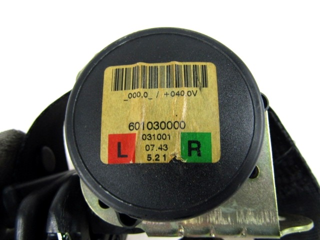 VARNOSTNI PAS OEM N. 601030000 ORIGINAL REZERVNI DEL MINI ONE / COOPER / COOPER S R50 R52 R53 (2001-2006) DIESEL LETNIK 2003