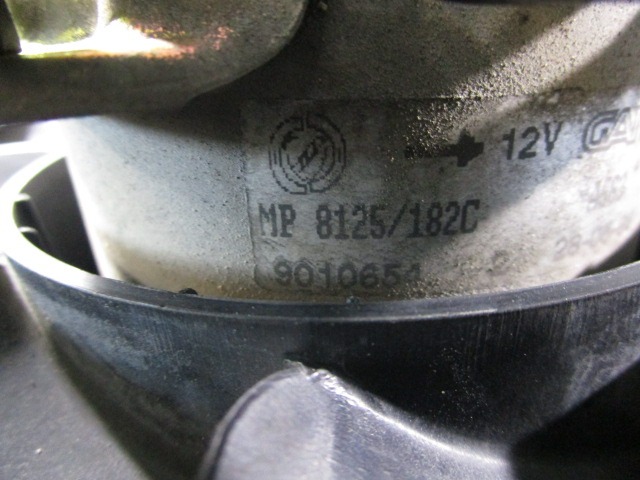 VENTILATOR HLADILNIKA OEM N. 9010654 ORIGINAL REZERVNI DEL FIAT MAREA 185 BER/SW (1996 - 02/1999) DIESEL LETNIK 1999