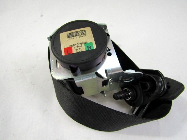 VARNOSTNI PAS OEM N. 609160500A ORIGINAL REZERVNI DEL OPEL CORSA D S07 (2006 - 2011) BENZINA LETNIK 2007