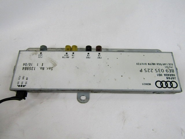 OJACEVALEC / ANTENA OEM N. 8E9035225P ORIGINAL REZERVNI DEL AUDI A4 B6 8E2 8E5 BER/SW (2001 - 2005) DIESEL LETNIK 2004