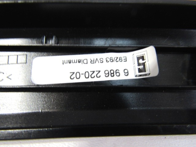 NOTRANJE OKRASNE LETVE  OEM N. 6986220 ORIGINAL REZERVNI DEL BMW SERIE 3 BER/SW/COUPE/CABRIO E90/E91/E92/E93 (2005 -2009) DIESEL LETNIK 2006