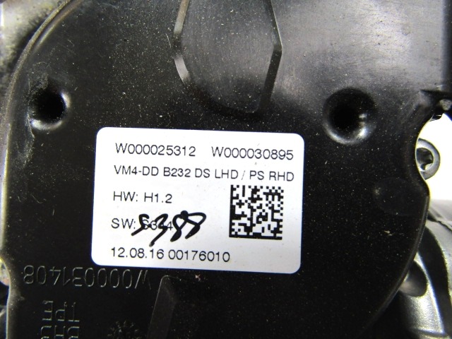 MOTORCEK PREDNJIH BRISALCEV OEM N. W000031055 AV11-17504-AA ORIGINAL REZERVNI DEL FORD BMAX JK (2012 - 2018)BENZINA LETNIK 2013