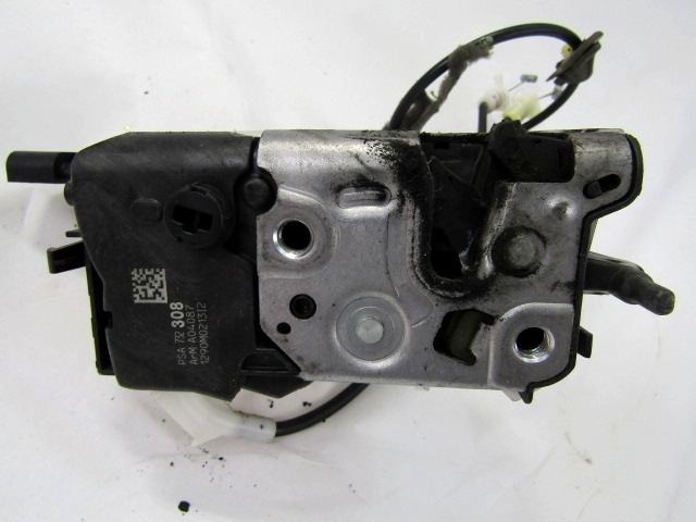 CENTRALNI ZAKLEP SPREDNJIH VRAT  OEM N. 9800624680 ORIGINAL REZERVNI DEL CITROEN C3 MK2 SC (2009 - 2016) BENZINA LETNIK 2010