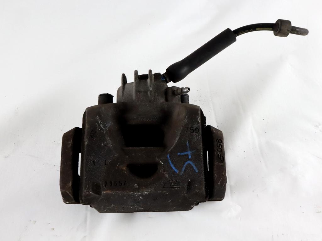 SPREDNJE LEVE ZAVORNE CELJUSTI  OEM N. 1610495580 ORIGINAL REZERVNI DEL CITROEN C4 PICASSO/GRAND PICASSO MK1 (2006 - 08/2013) DIESEL LETNIK 2008