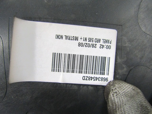 VRATNI PANEL OEM N. PNPDTCTC4PICAMK1MV5P ORIGINAL REZERVNI DEL CITROEN C4 PICASSO/GRAND PICASSO MK1 (2006 - 08/2013) DIESEL LETNIK 2008