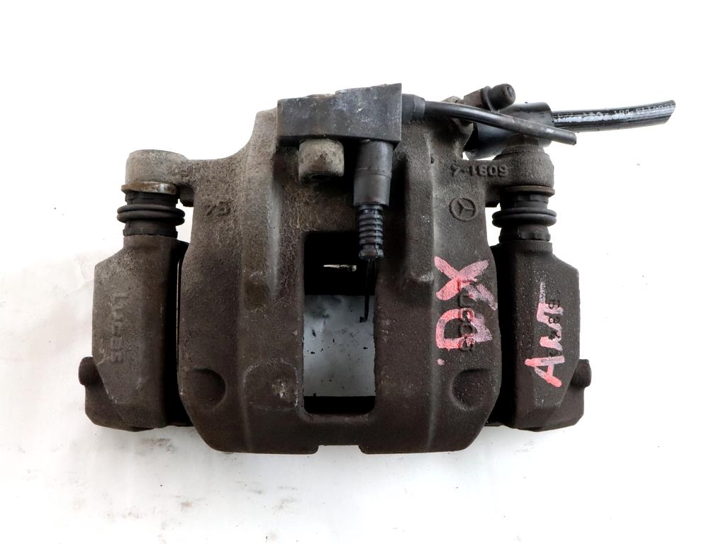 SPREDNJE DESNE ZAVORNE CELJUSTI  OEM N. A1684200383 ORIGINAL REZERVNI DEL MERCEDES CLASSE A W168 V168 R (2001 - 2005) DIESEL LETNIK 2002