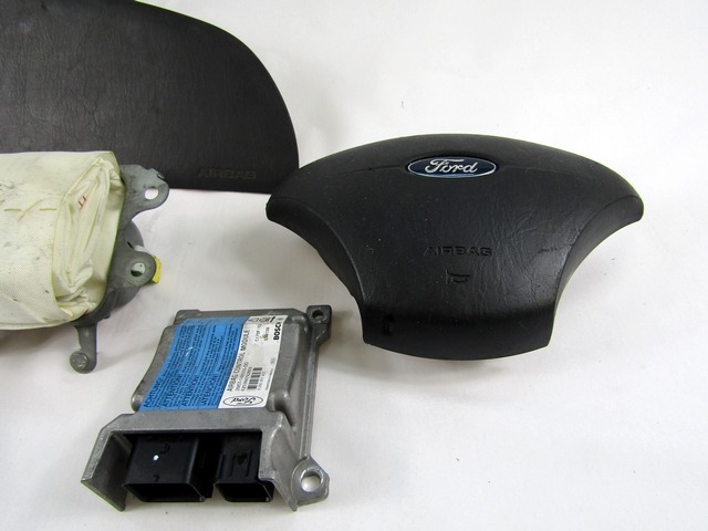 KIT AIRBAG KOMPLET OEM N. 15810 KIT AIRBAG COMPLETO ORIGINAL REZERVNI DEL FORD FOCUS DAW DBW DNW MK1 R BER/SW (2001-2005) DIESEL LETNIK 2003