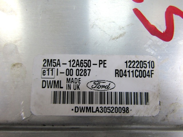 KOMPLET ODKLEPANJE IN VZIG  OEM N. 15810 KIT ACCENSIONE AVVIAMENTO ORIGINAL REZERVNI DEL FORD FOCUS DAW DBW DNW MK1 R BER/SW (2001-2005) DIESEL LETNIK 2003