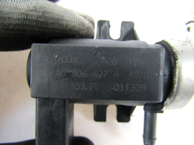 ELEKTROVENTIL  OEM N. 1J0906627A ORIGINAL REZERVNI DEL VOLKSWAGEN PASSAT B5.5 3B3 3B6 3BG R BER/SW (11/2000 - 2005) DIESEL LETNIK 2002