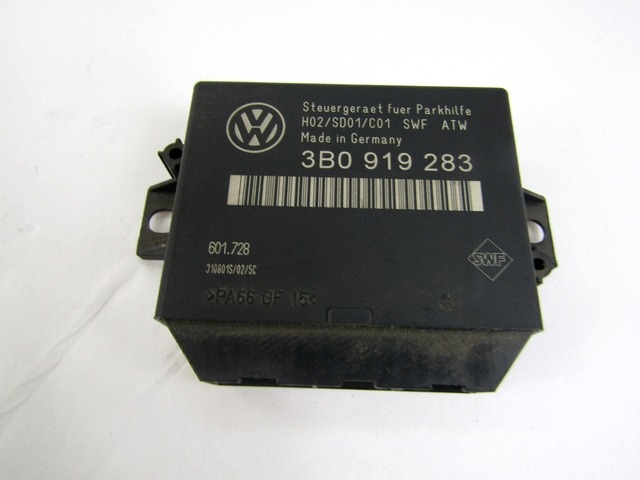 ECU PARKIRNI SENZORJI OEM N. 3B0919283 ORIGINAL REZERVNI DEL VOLKSWAGEN PASSAT B5.5 3B3 3B6 3BG R BER/SW (11/2000 - 2005) DIESEL LETNIK 2002