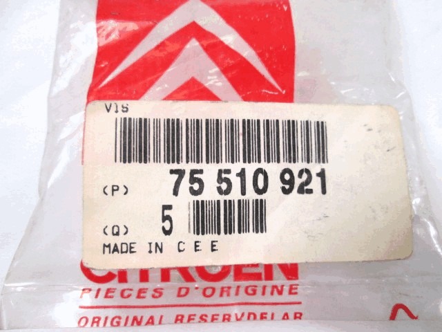 GLAVNO STIKALO LUCI OEM N. 75510921 ORIGINAL REZERVNI DEL CITROEN BX (1982 - 1987)DIESEL LETNIK 1982