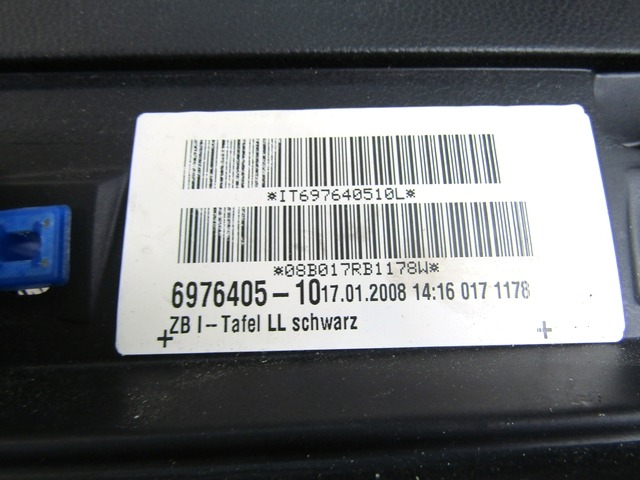 KIT AIRBAG KOMPLET OEM N. 22665 KIT AIRBAG COMPLETO ORIGINAL REZERVNI DEL BMW SERIE 5 E60 E61 (2003 - 2010) DIESEL LETNIK 2008