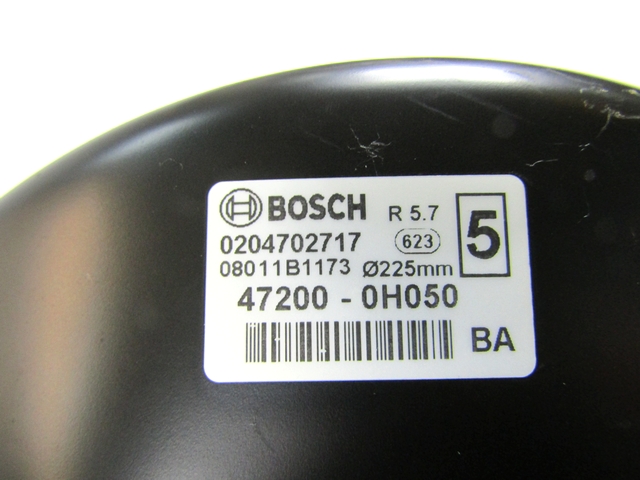 SERVO OJACEVALNIK ZAVOR S PUMPO OEM N. 0204702717 47200-0H050 ORIGINAL REZERVNI DEL CITROEN C1 (2005 - 2014) BENZINA LETNIK 2011