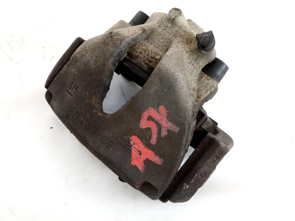 SPREDNJE LEVE ZAVORNE CELJUSTI  OEM N. 93176426 ORIGINAL REZERVNI DEL OPEL ZAFIRA A T98 (1999 - 2005) DIESEL LETNIK 2003