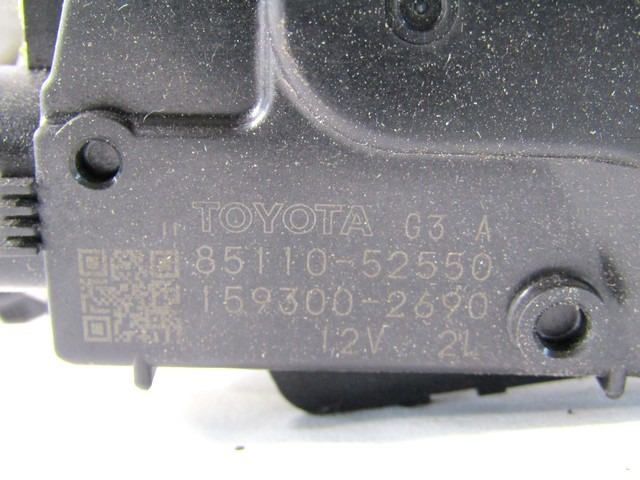 MOTORCEK PREDNJIH BRISALCEV OEM N. 85110-52550 ORIGINAL REZERVNI DEL TOYOTA URBAN CRUISER P1 (2009 - 2014) DIESEL LETNIK 2009