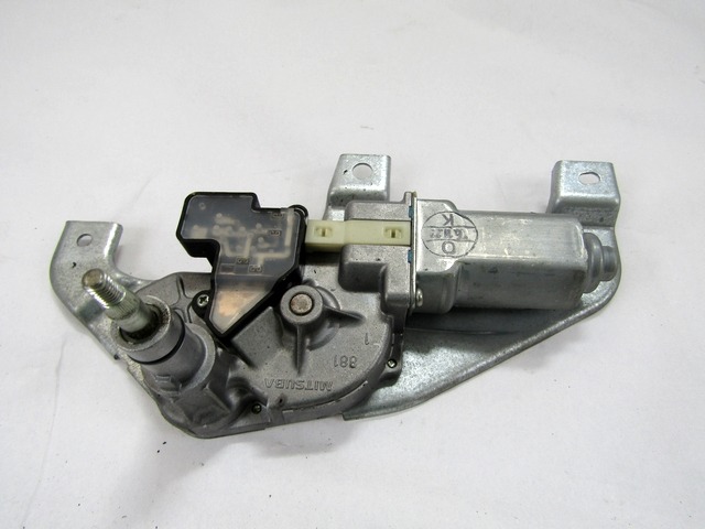 MOTORCEK ZADNJEGA BRISALCA OEM N. 3881062J00000 ORIGINAL REZERVNI DEL SUZUKI SWIFT MZ EZ MK3 (2004 - 2010) DIESEL LETNIK 2006