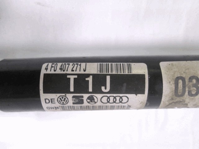 LEVA SPREDNJA POGONSKA GRED  OEM N. 4F0407271J ORIGINAL REZERVNI DEL AUDI A6 C6 4F2 4FH 4F5 BER/SW/ALLROAD (07/2004 - 10/2008) DIESEL LETNIK 2004