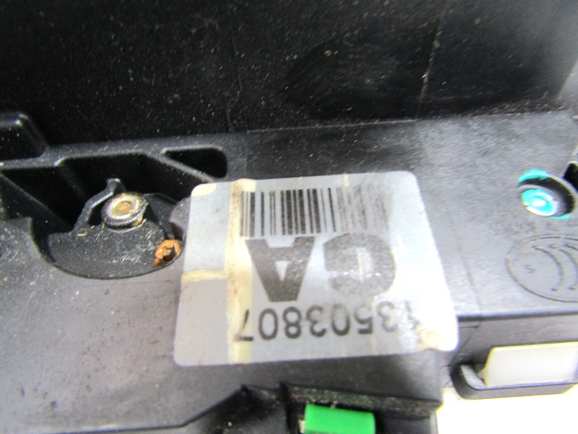 CENTRALNA KLJUCAVNICA ZADJIH LEVIH VRAT OEM N. 13503807 ORIGINAL REZERVNI DEL OPEL INSIGNIA A G09 (2008 - 2017)DIESEL LETNIK 2010