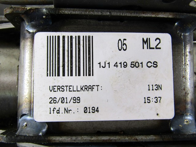 VOLANSKI DROG OEM N. 1J1419501CS ORIGINAL REZERVNI DEL VOLKSWAGEN NEW BEETLE 9C1 1C1 1Y7 (1999 - 2006) DIESEL LETNIK 2003