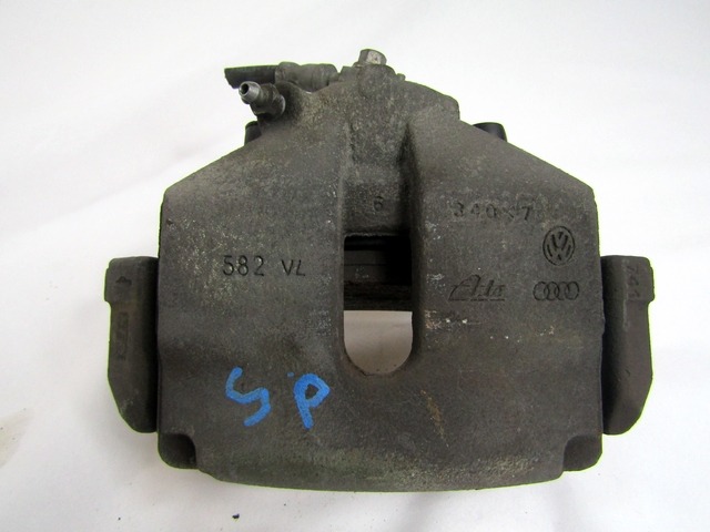 SPREDNJE LEVE ZAVORNE CELJUSTI  OEM N. 1K0615123E ORIGINAL REZERVNI DEL AUDI A3 MK2 8P 8PA 8P1 (2003 - 2008)DIESEL LETNIK 2008