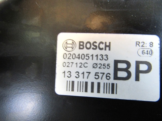 SERVO OJACEVALNIK ZAVOR S PUMPO OEM N. 0204051133 13317576 ORIGINAL REZERVNI DEL OPEL CORSA D R S07 (02/2011 - 2014) DIESEL LETNIK 2012