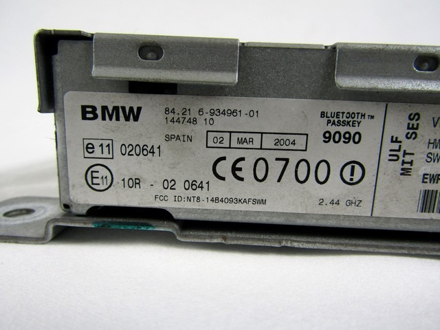 RACUNALNIK TELEFONA  OEM N. 0004-3594 ORIGINAL REZERVNI DEL BMW SERIE 3 E46 BER/SW/COUPE/CABRIO LCI R (2002 - 2005) DIESEL LETNIK 2004