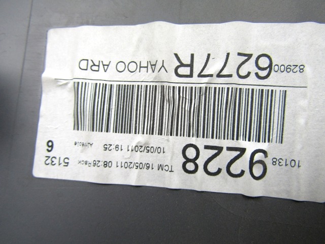 VRATNI PANEL OEM N. PNPDTRNMODUSFJP0RMV5P ORIGINAL REZERVNI DEL RENAULT MODUS F/JP0 R (2008 - 09/2013) DIESEL LETNIK 2011