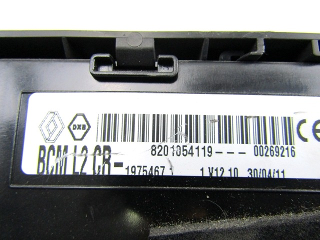 KOMPLET ODKLEPANJE IN VZIG  OEM N. 5265 KIT ACCENSIONE AVVIAMENTO ORIGINAL REZERVNI DEL RENAULT MODUS F/JP0 R (2008 - 09/2013) DIESEL LETNIK 2011