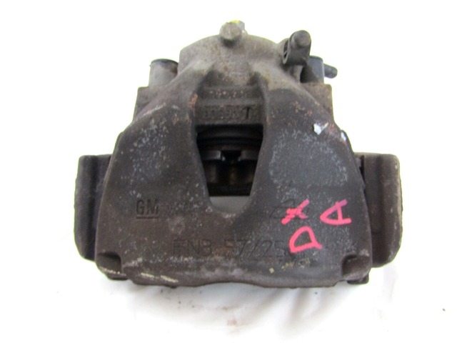 SPREDNJE LEVE ZAVORNE CELJUSTI  OEM N. 93176426 ORIGINAL REZERVNI DEL OPEL ASTRA H A04 L48 L08 L35 L67 R 5P/3P/SW (2007 - 2010) DIESEL LETNIK 2008