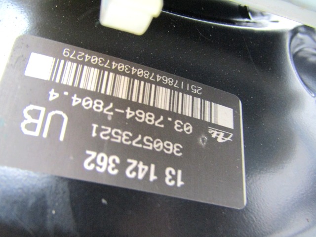 SERVO OJACEVALNIK ZAVOR S PUMPO OEM N. 13142362 03.7864-7804.4 ORIGINAL REZERVNI DEL OPEL ASTRA H A04 L48 L08 L35 L67 R 5P/3P/SW (2007 - 2010) DIESEL LETNIK 2008